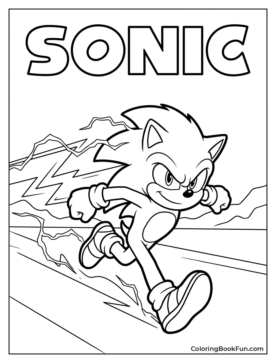 Movie Sonic Speed Running