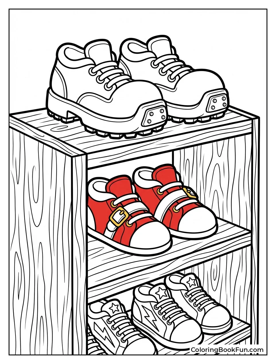 Sonic Shoes on Shelf