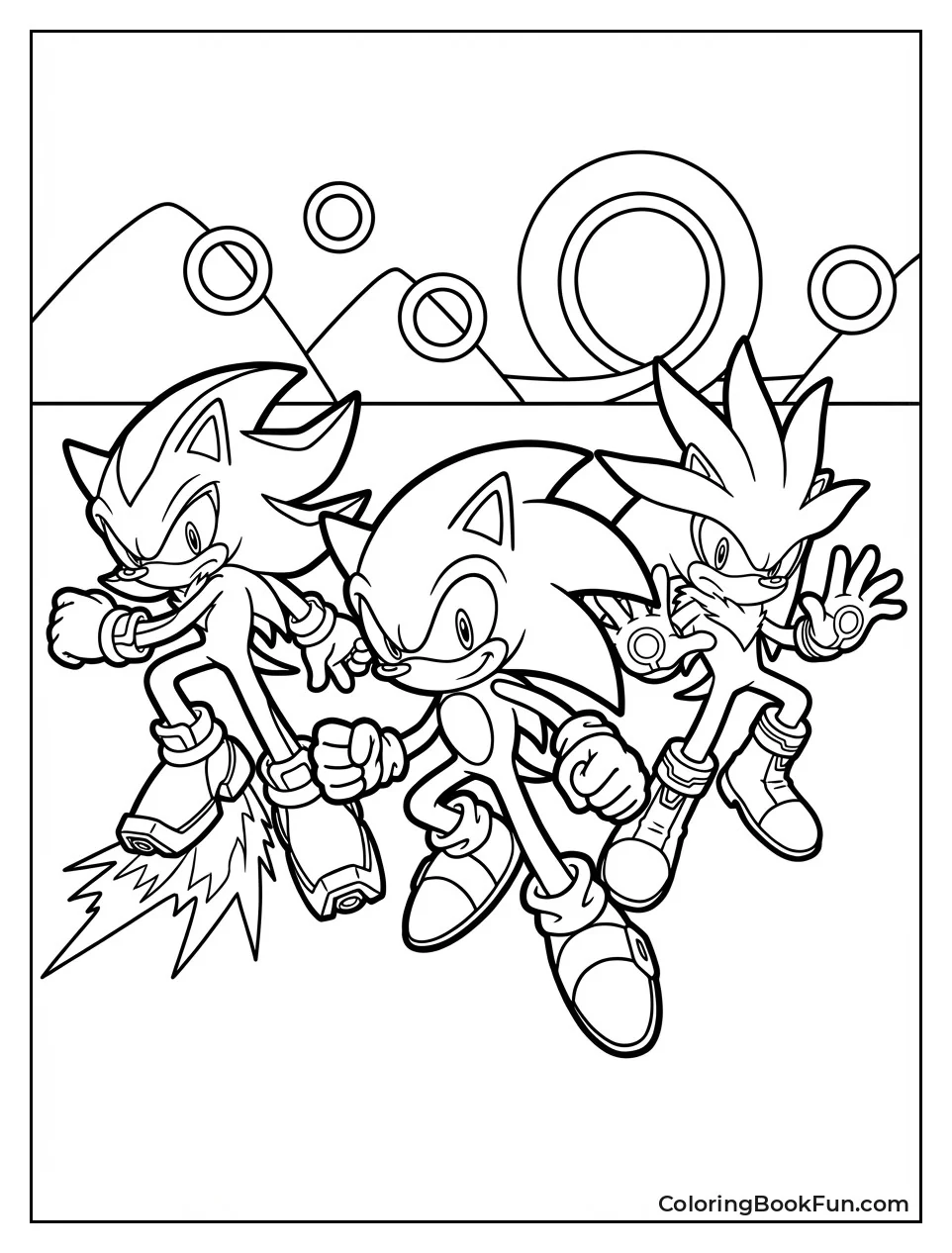 Sonic Shadow Silver Team