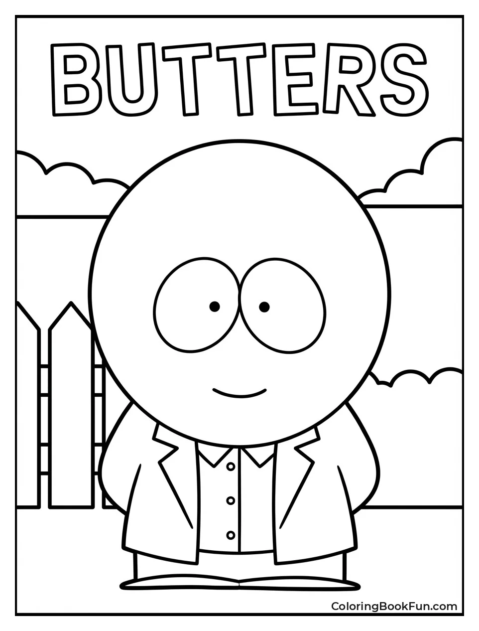 Friendly Butters Smiling Big