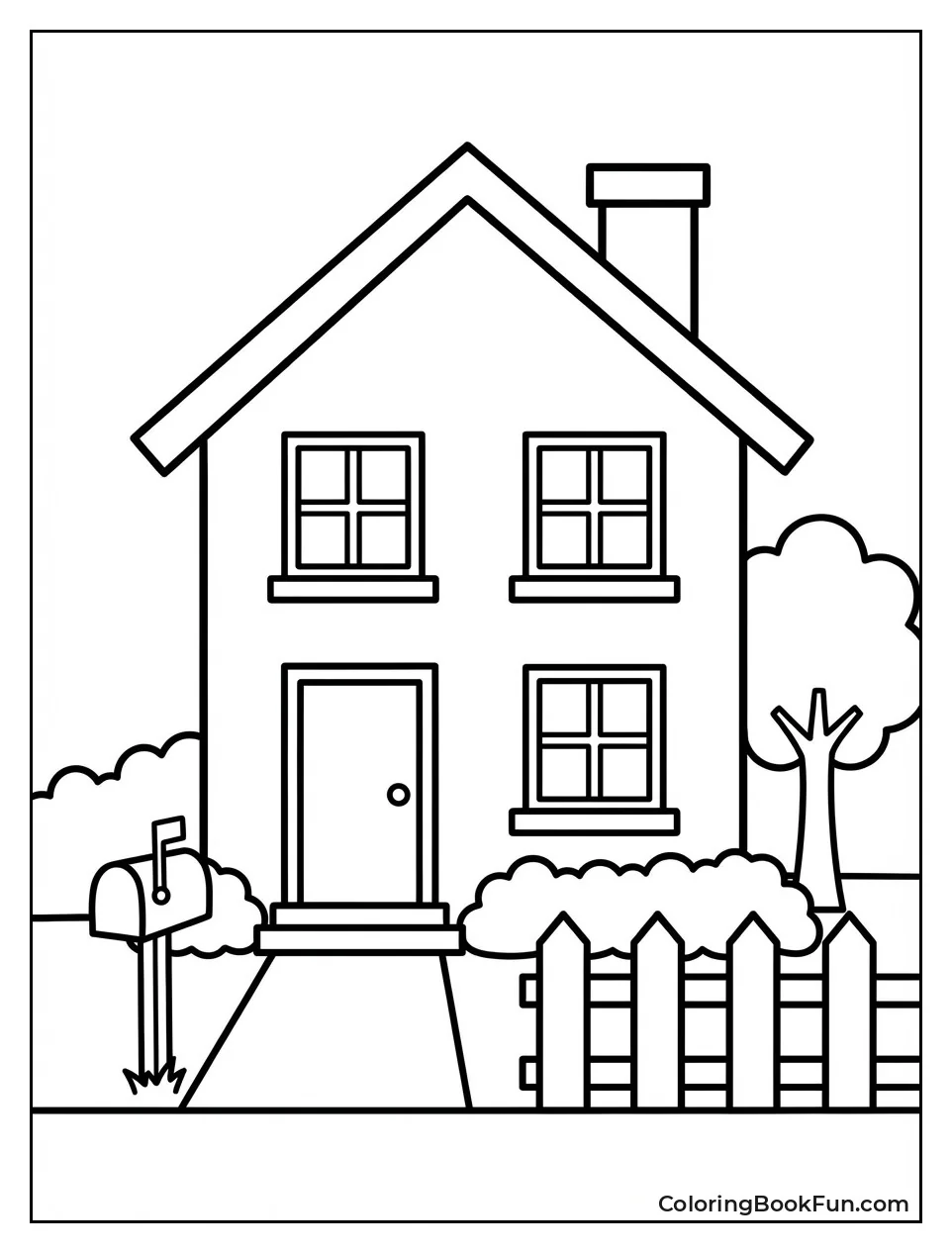 Colorful Cartman House and Yard