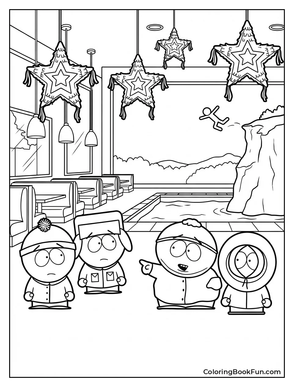 Boys Exploring Casa Bonita Cliffs