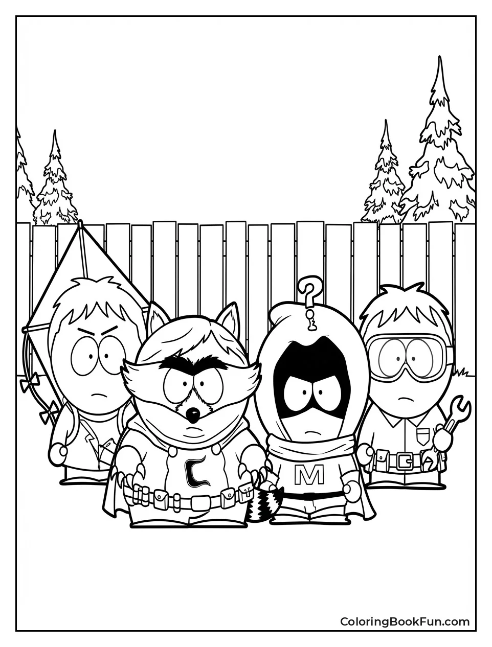 Coon and Friends Superheroes