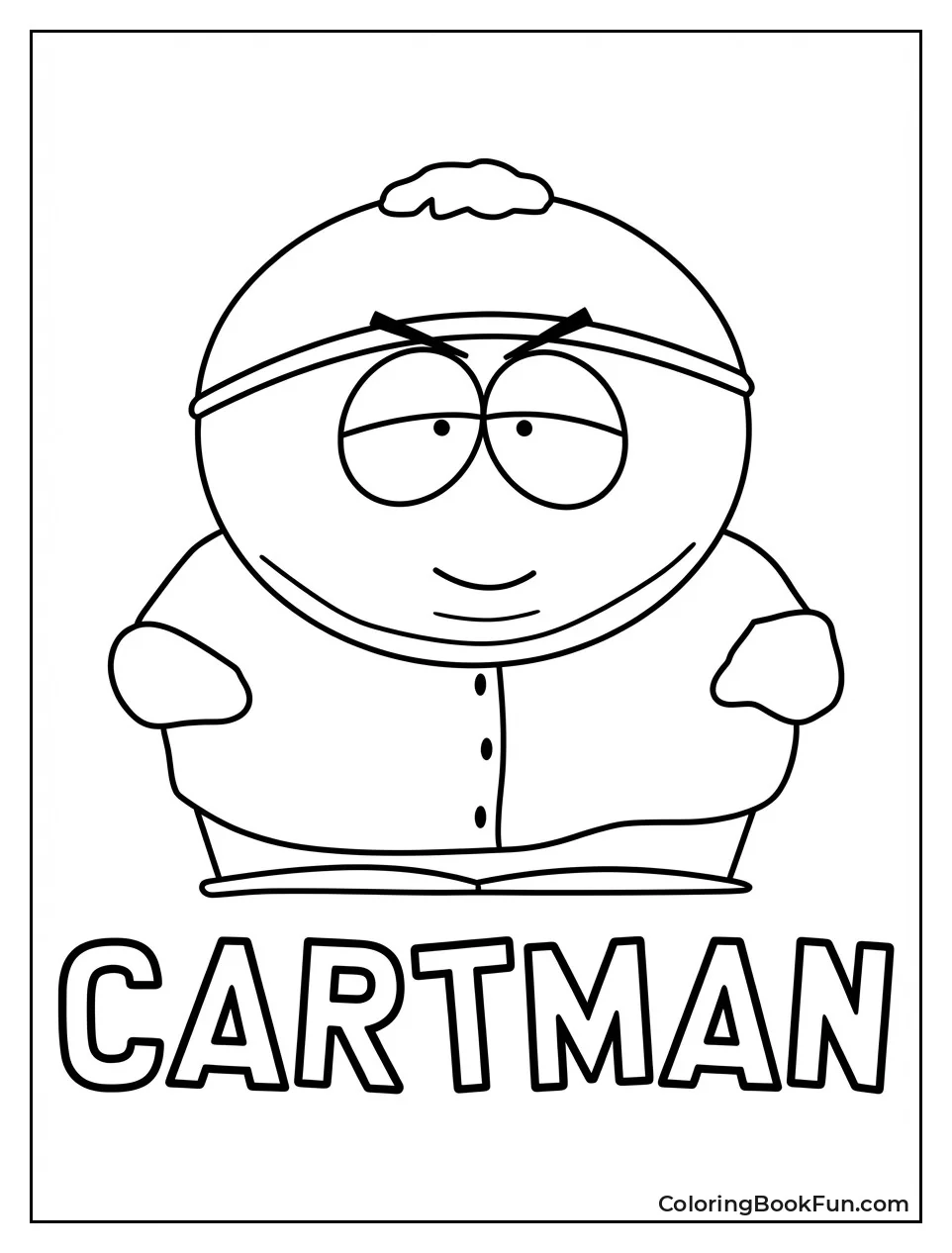 Smug Cartman in Red Jacket