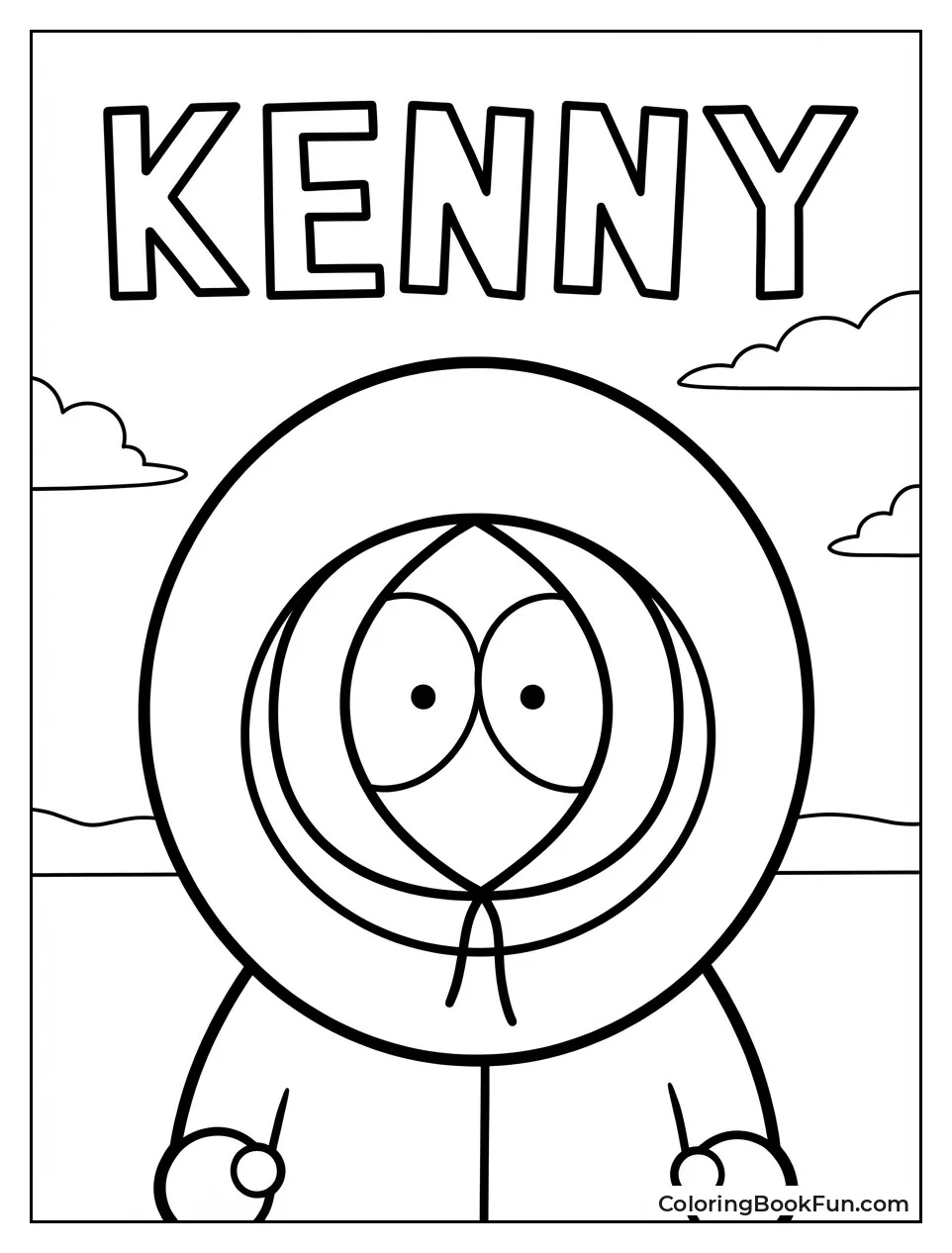 Mysterious Kenny Eyes Peeking Out