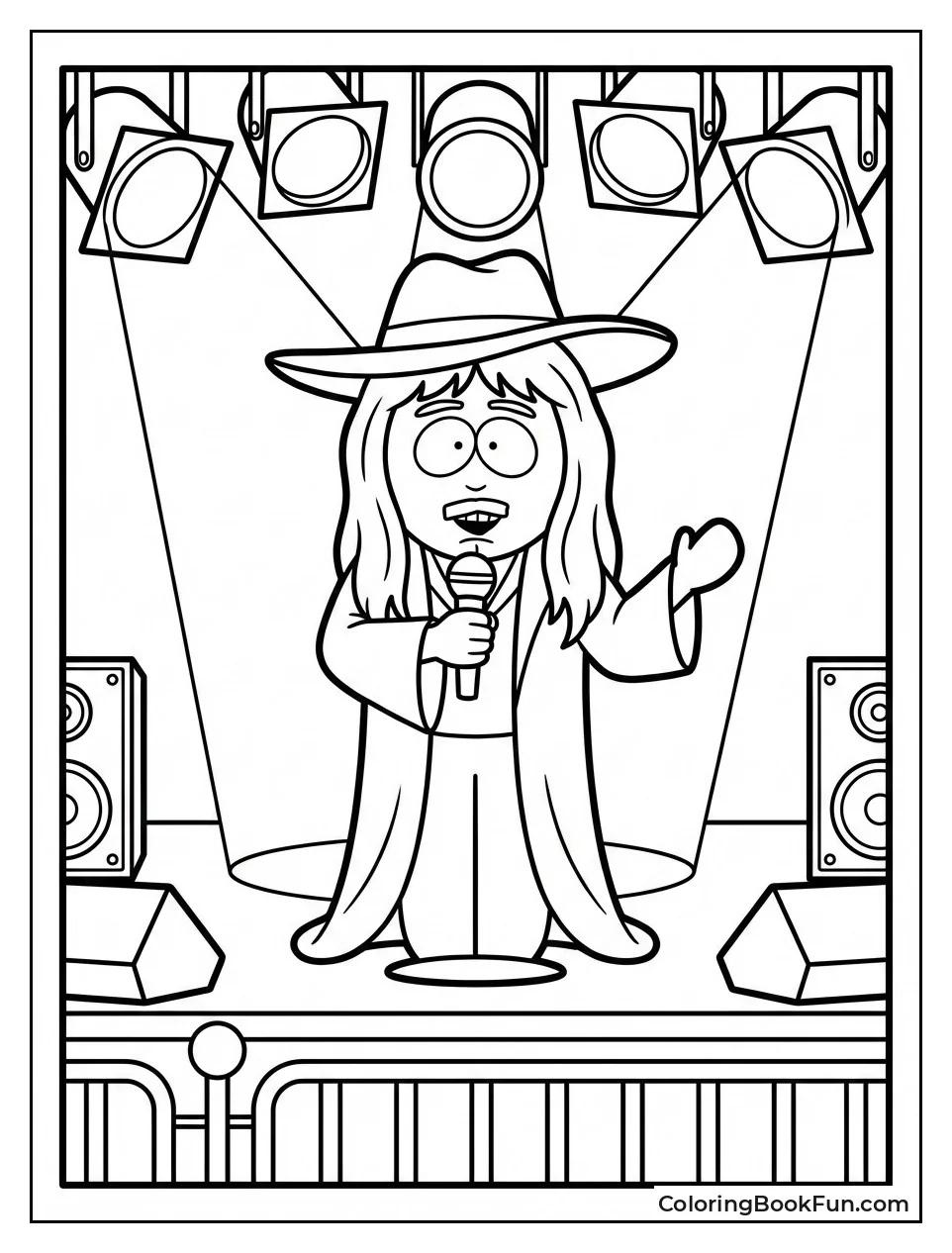 Randy as Lorde Singing