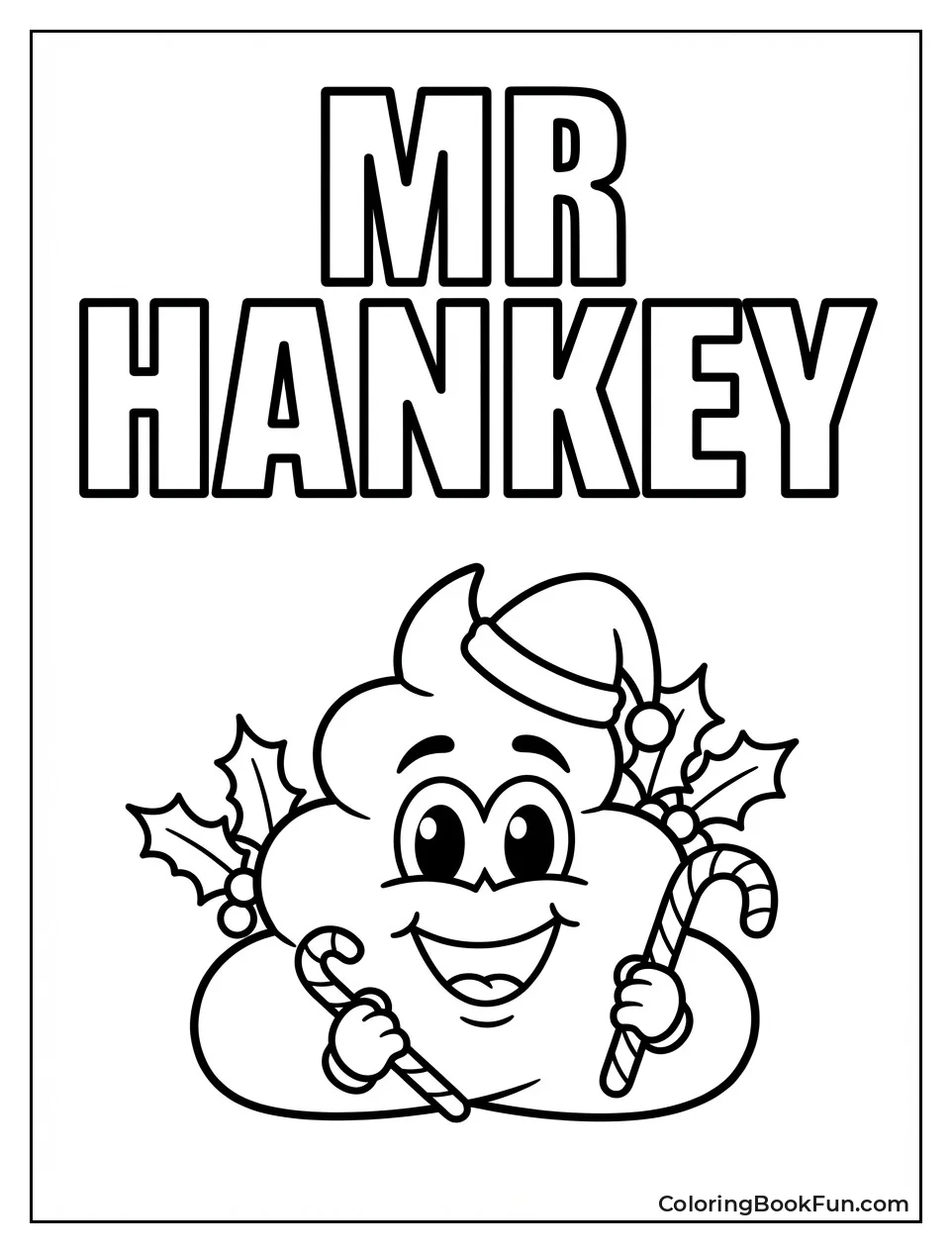 Mr Hankey with Candy Cane