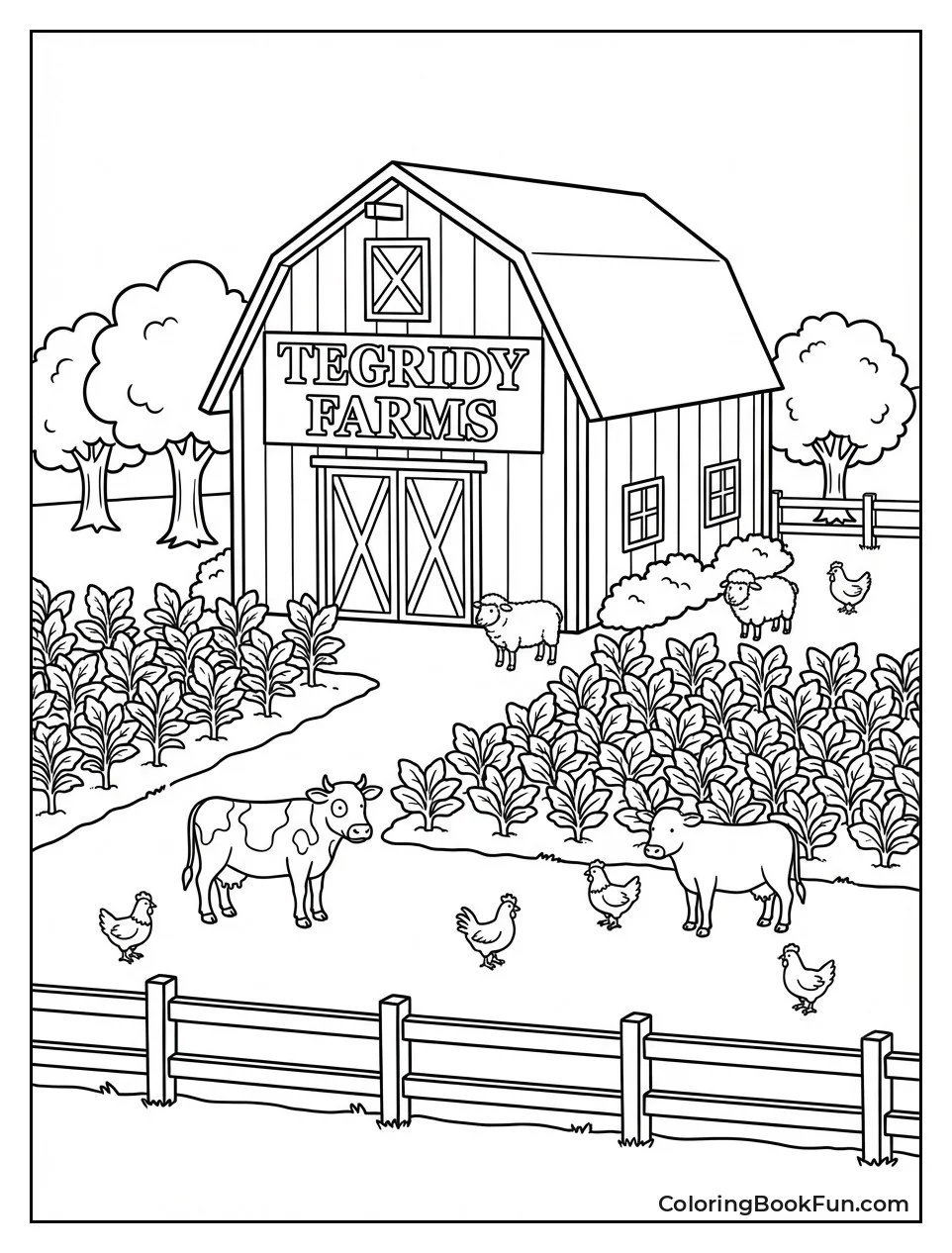 Tegridy Farms with Barn Animals