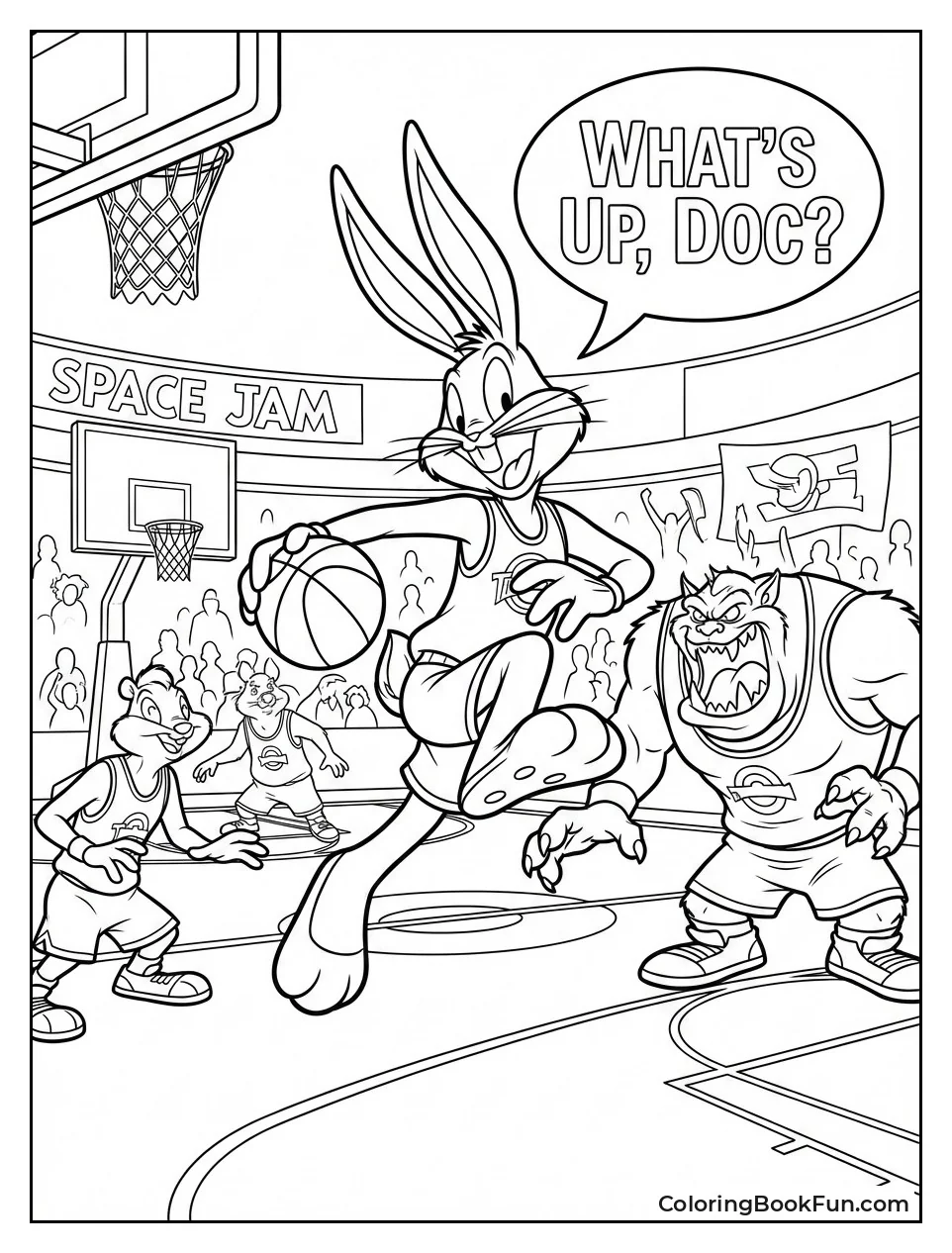 Bugs Bunny Plays Space Jam