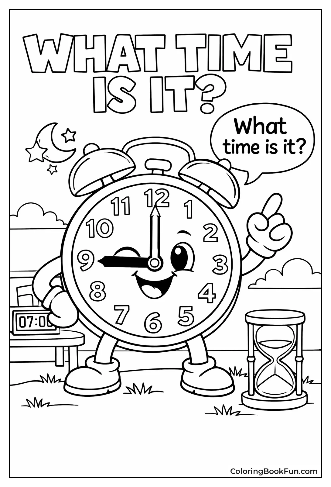 Talking Clock with Bubble