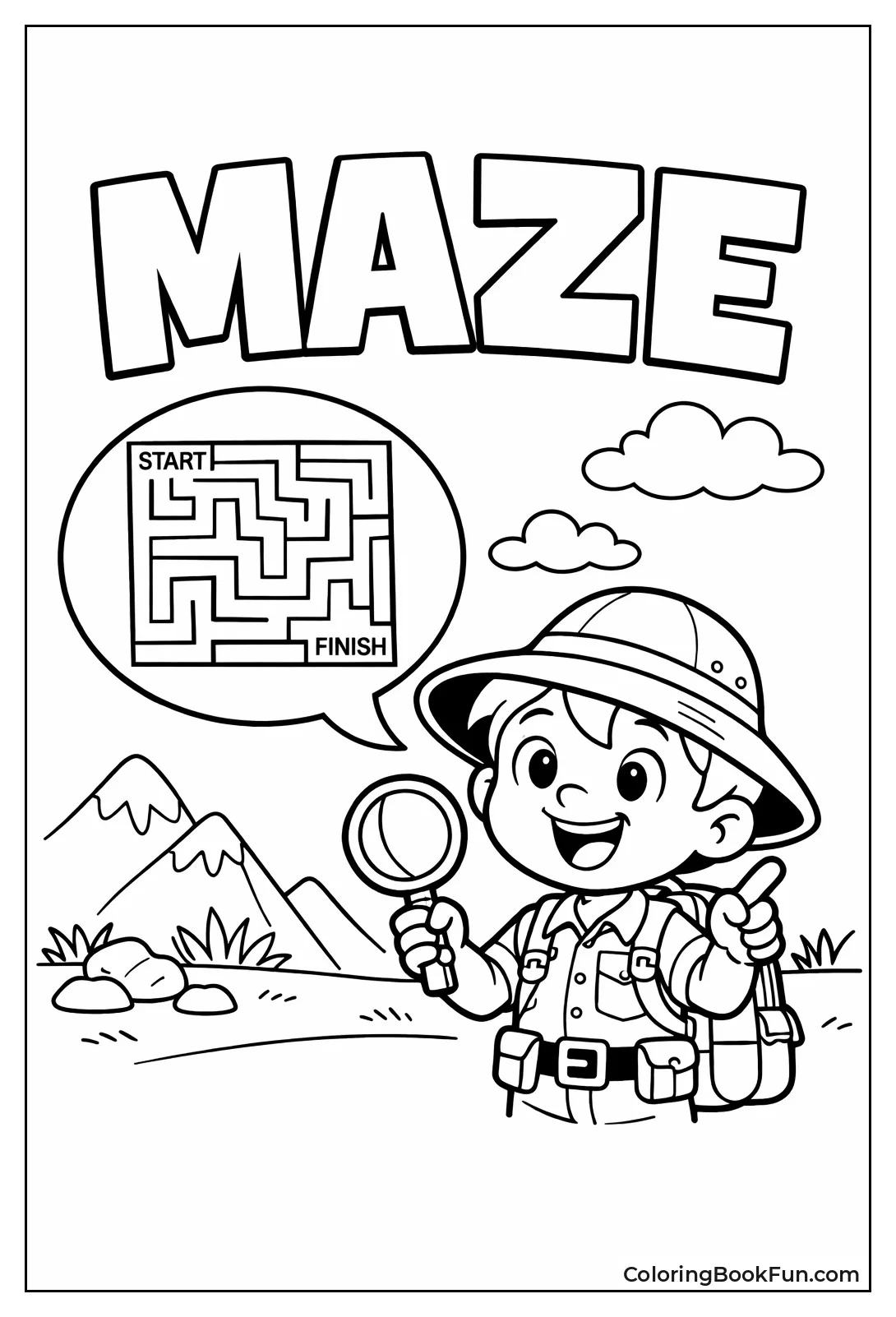 Explorer Solves Bubble Maze