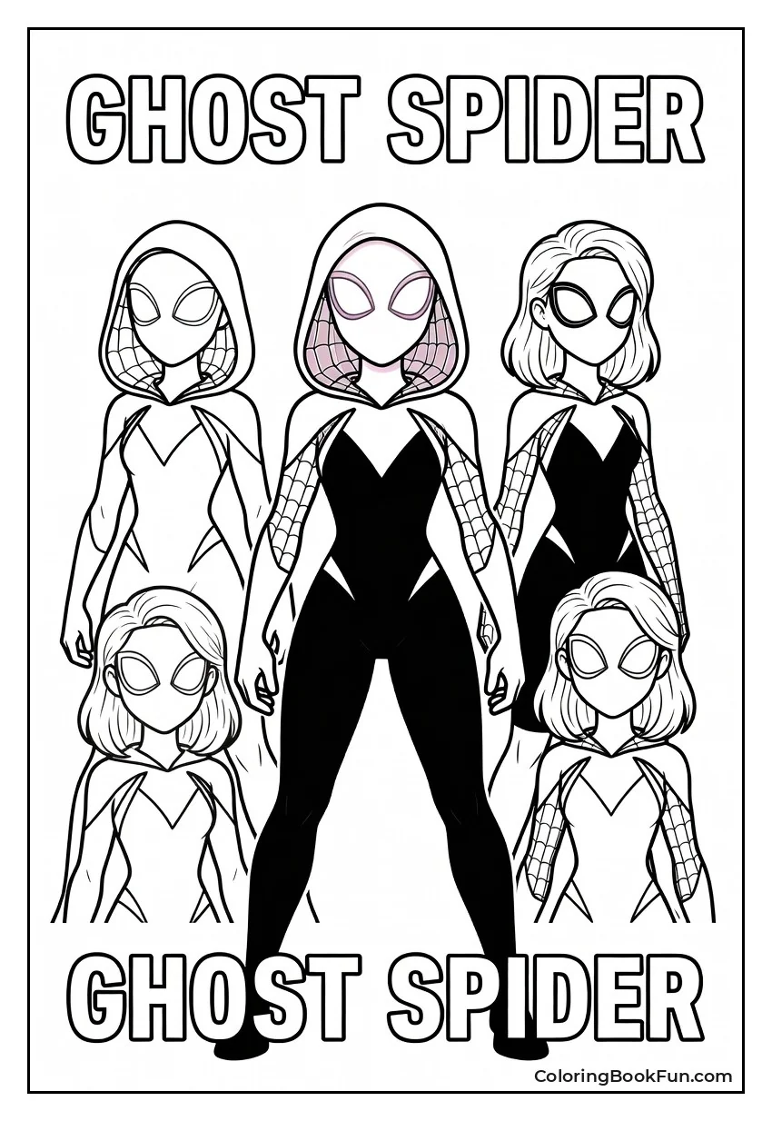 Spider-Gwen Meets Other Gwens