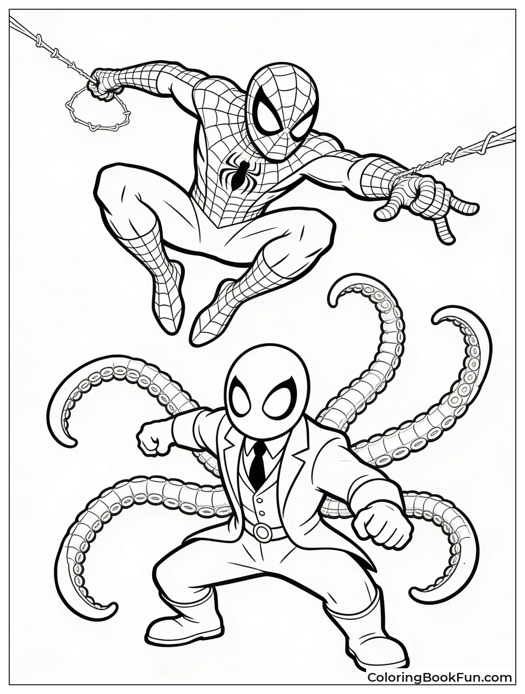 Spider Man vs. Doctor Octopus