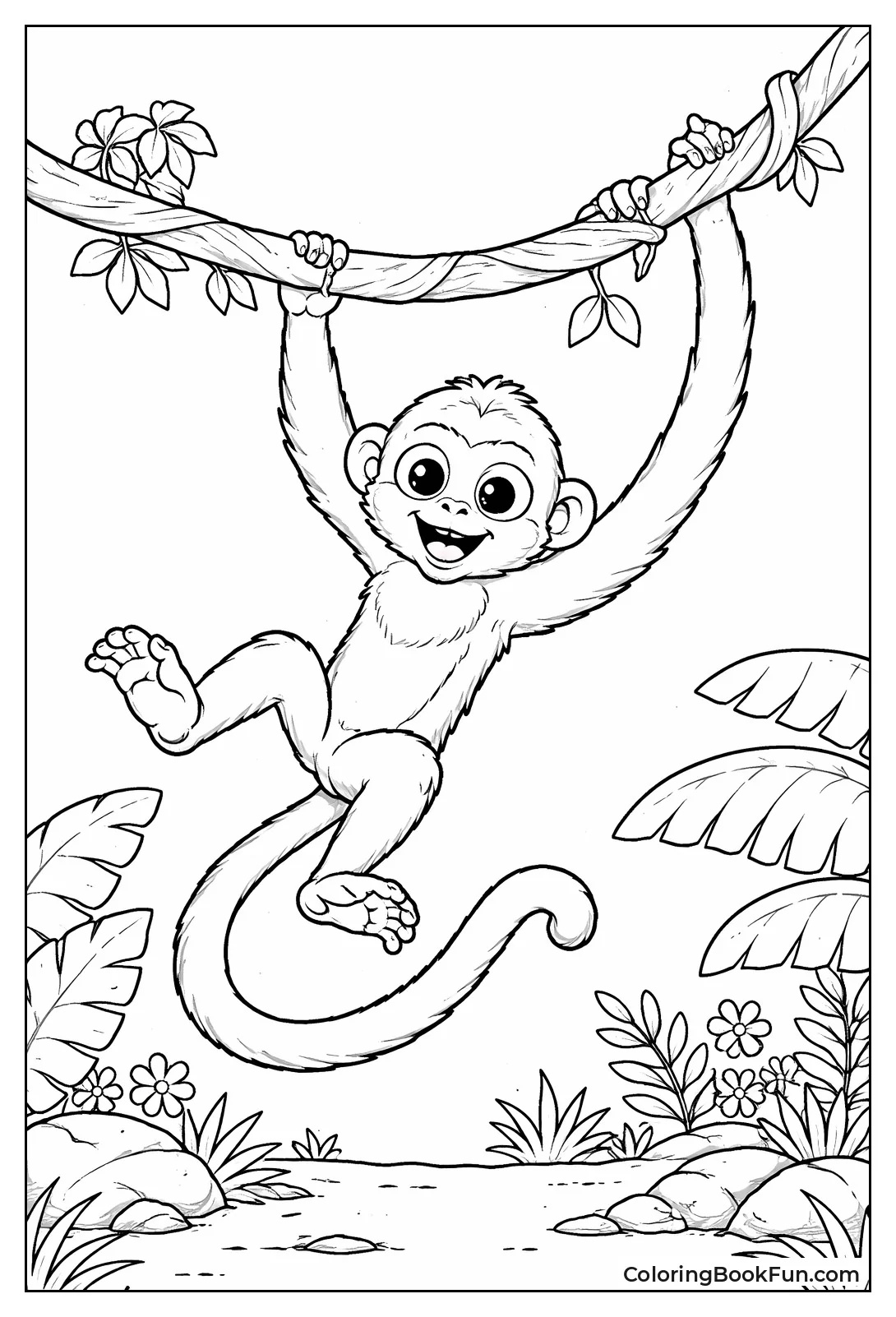 Spider Monkey Tail Swing