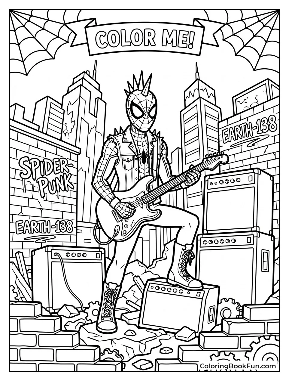 Punk City Street Scene