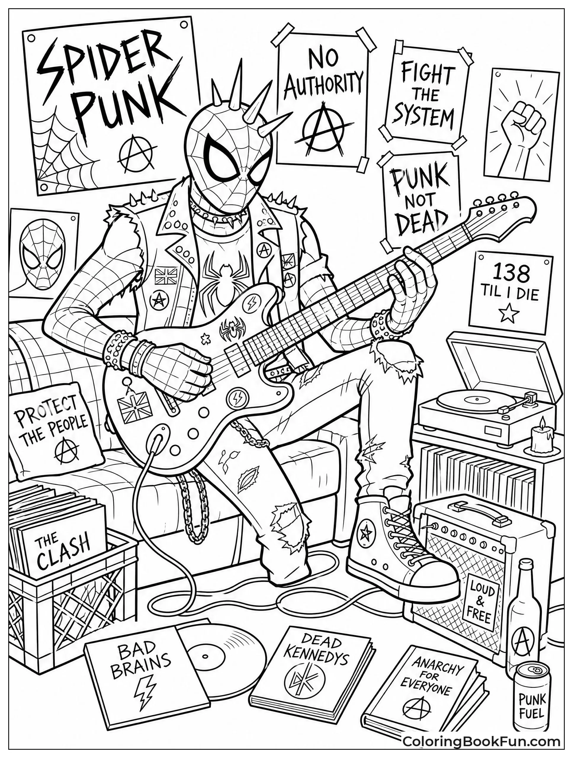 Cozy Punk Squat House