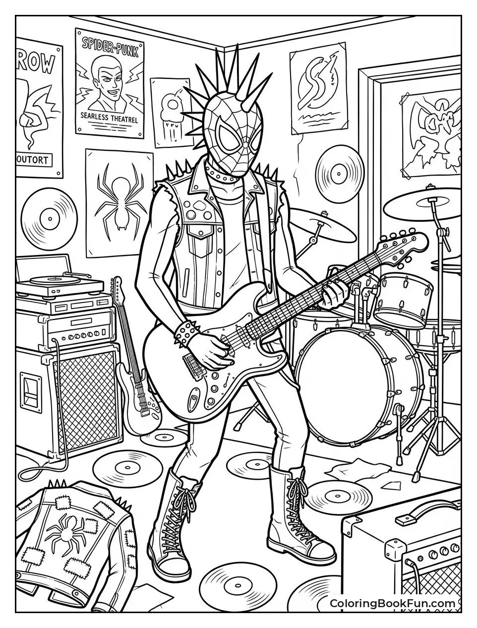 Cozy Punk Squat House