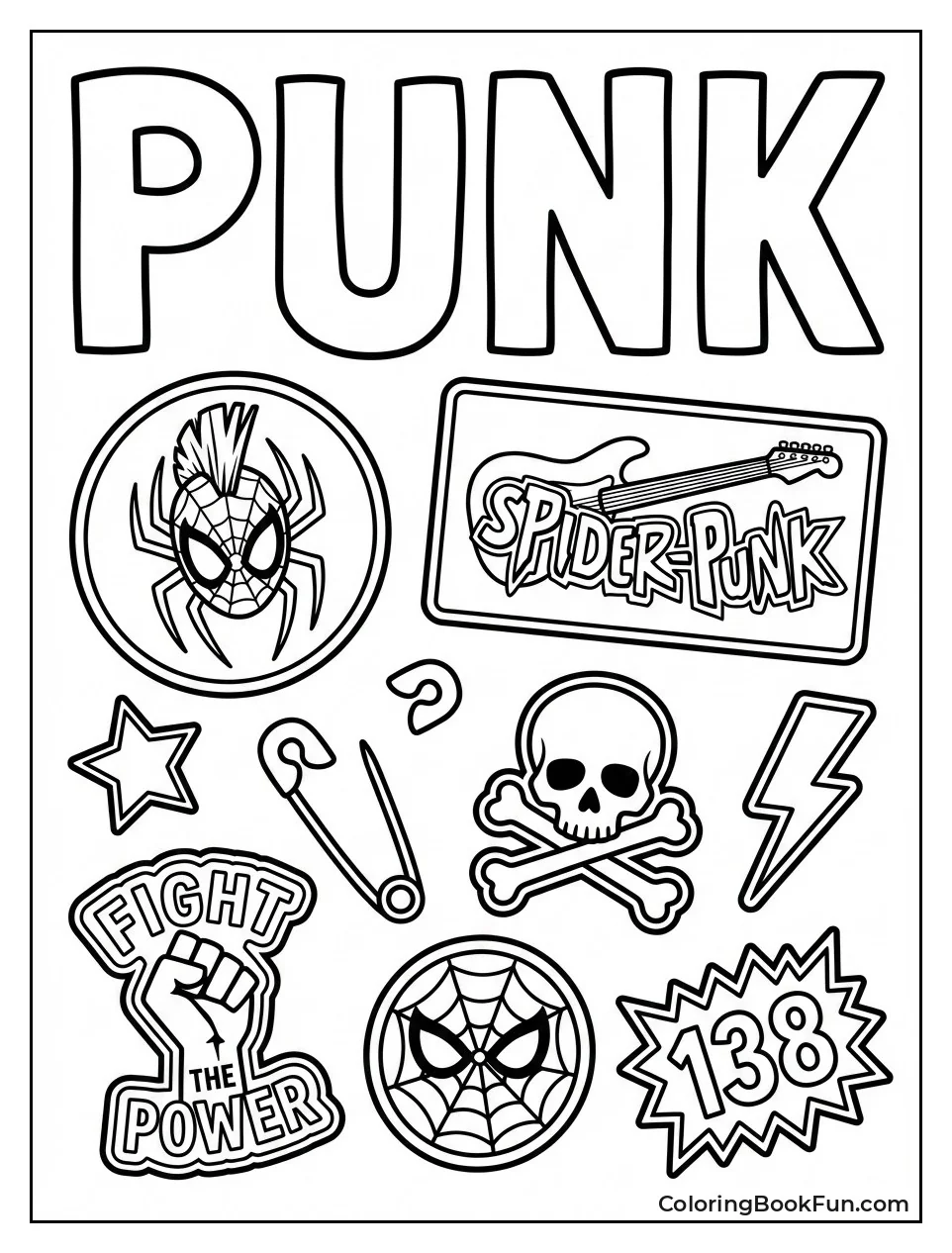 Collection of Punk Patches