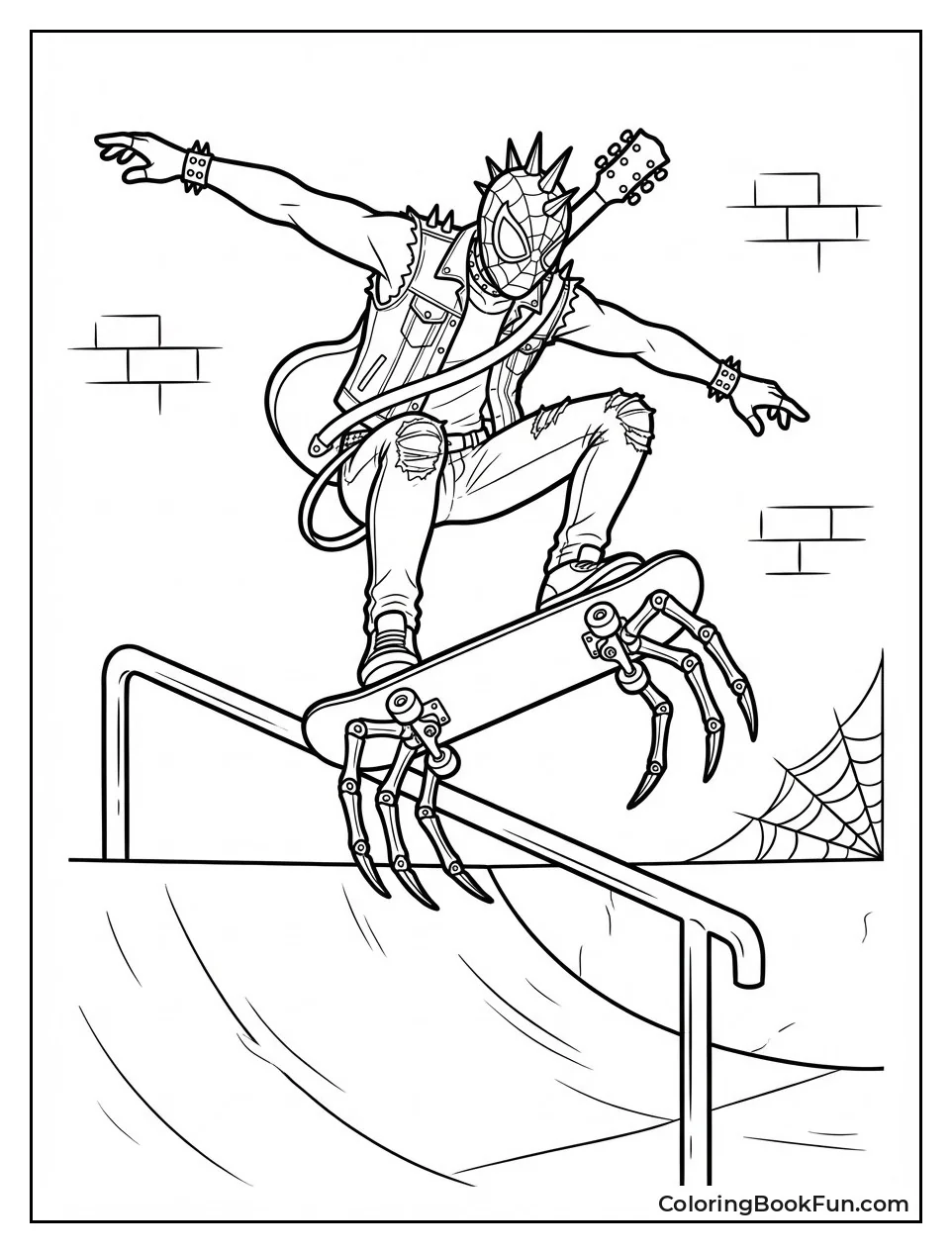 Hobie Rides Spider Skateboard