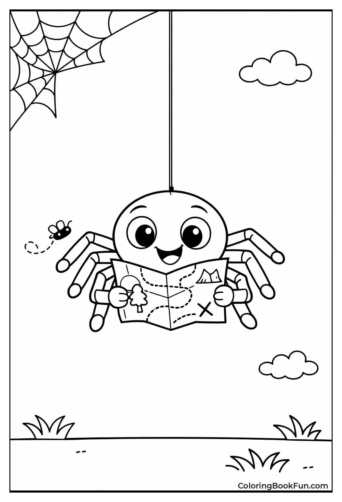 Spider Studies Tiny Adventure Map
