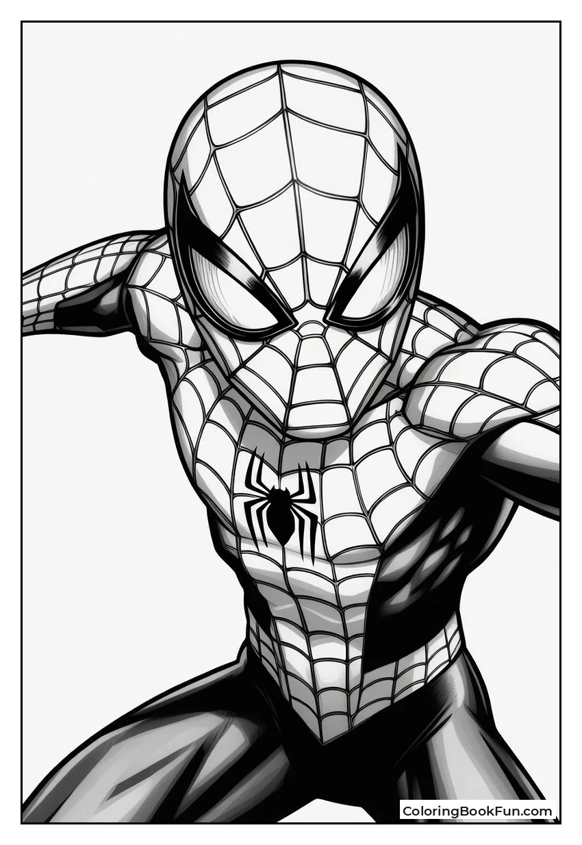 Realistic Spider-Man Poses