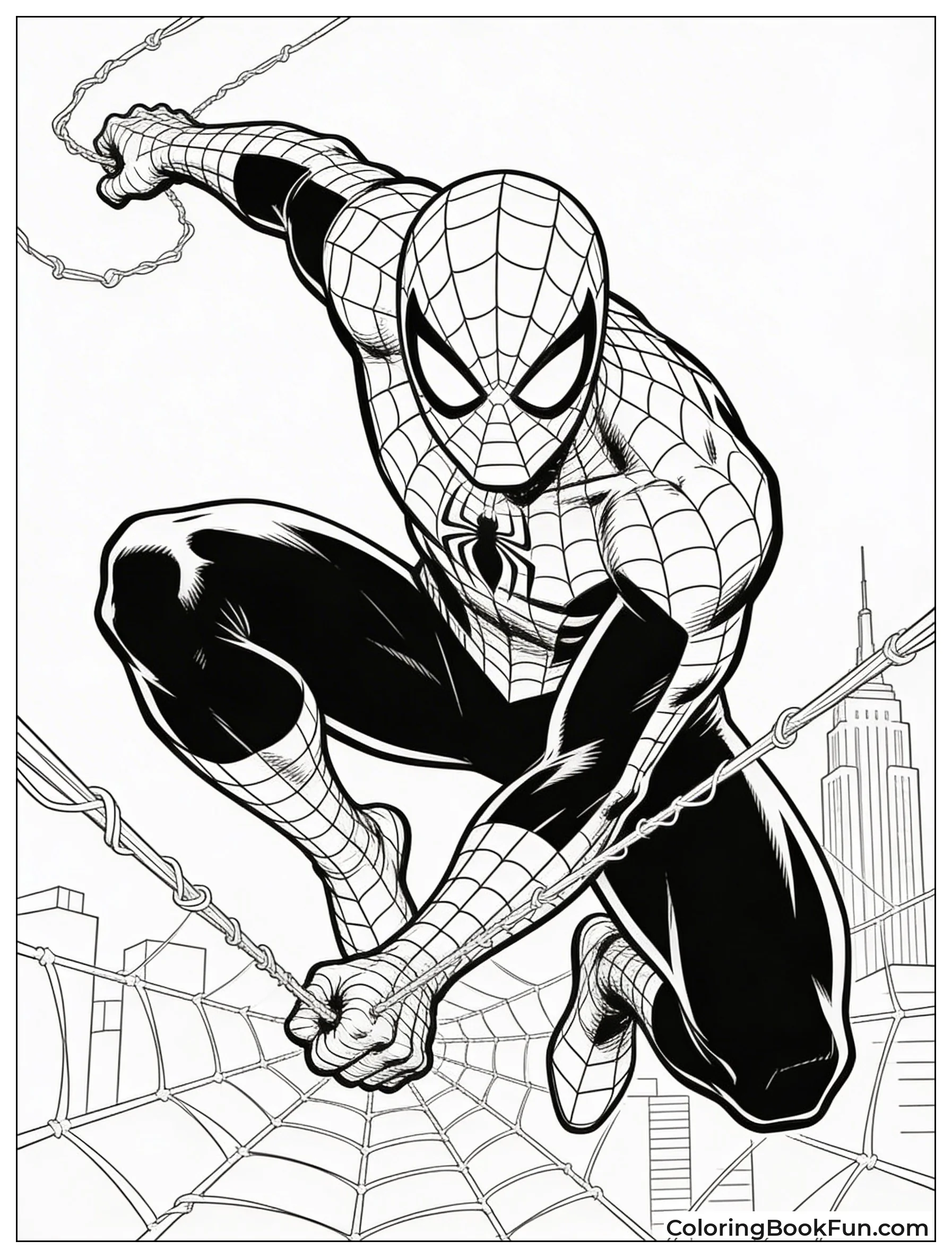 Realistic Spider-Man Poses