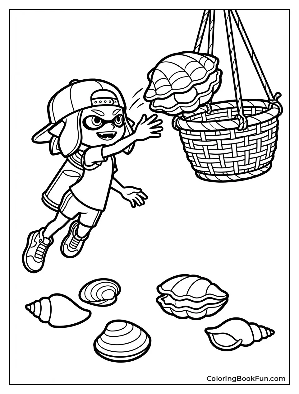 Power Clam Hits Basket