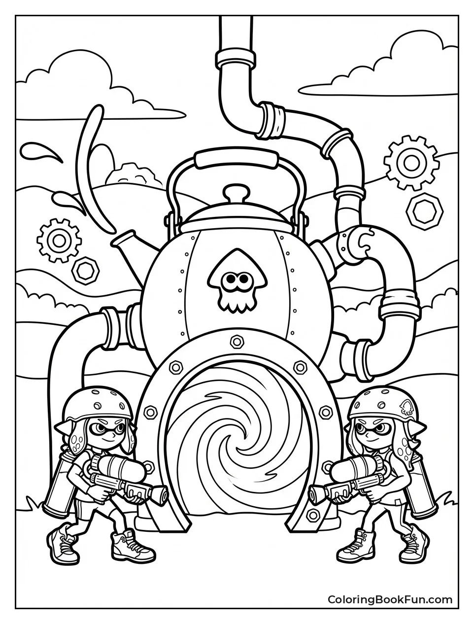 Octo Valley Kettle Door