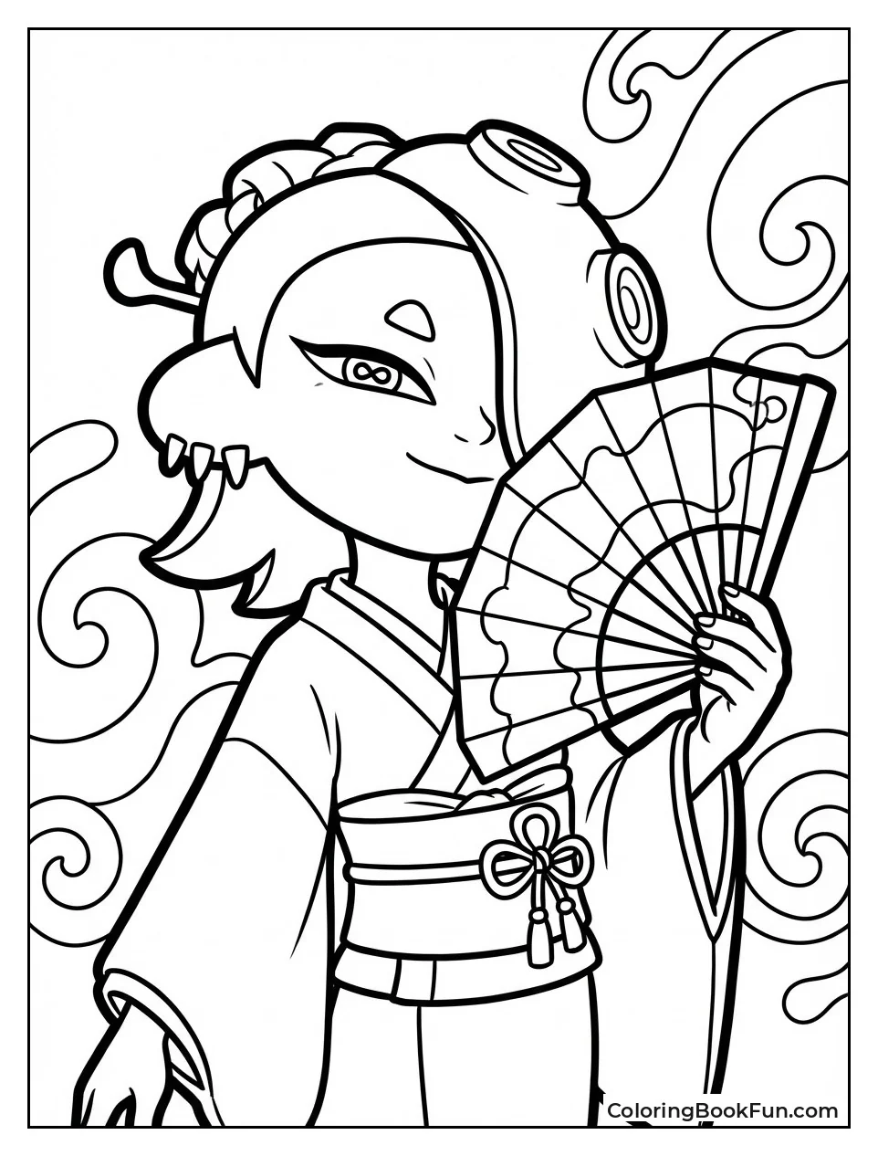 Shiver Holds Fan Proudly