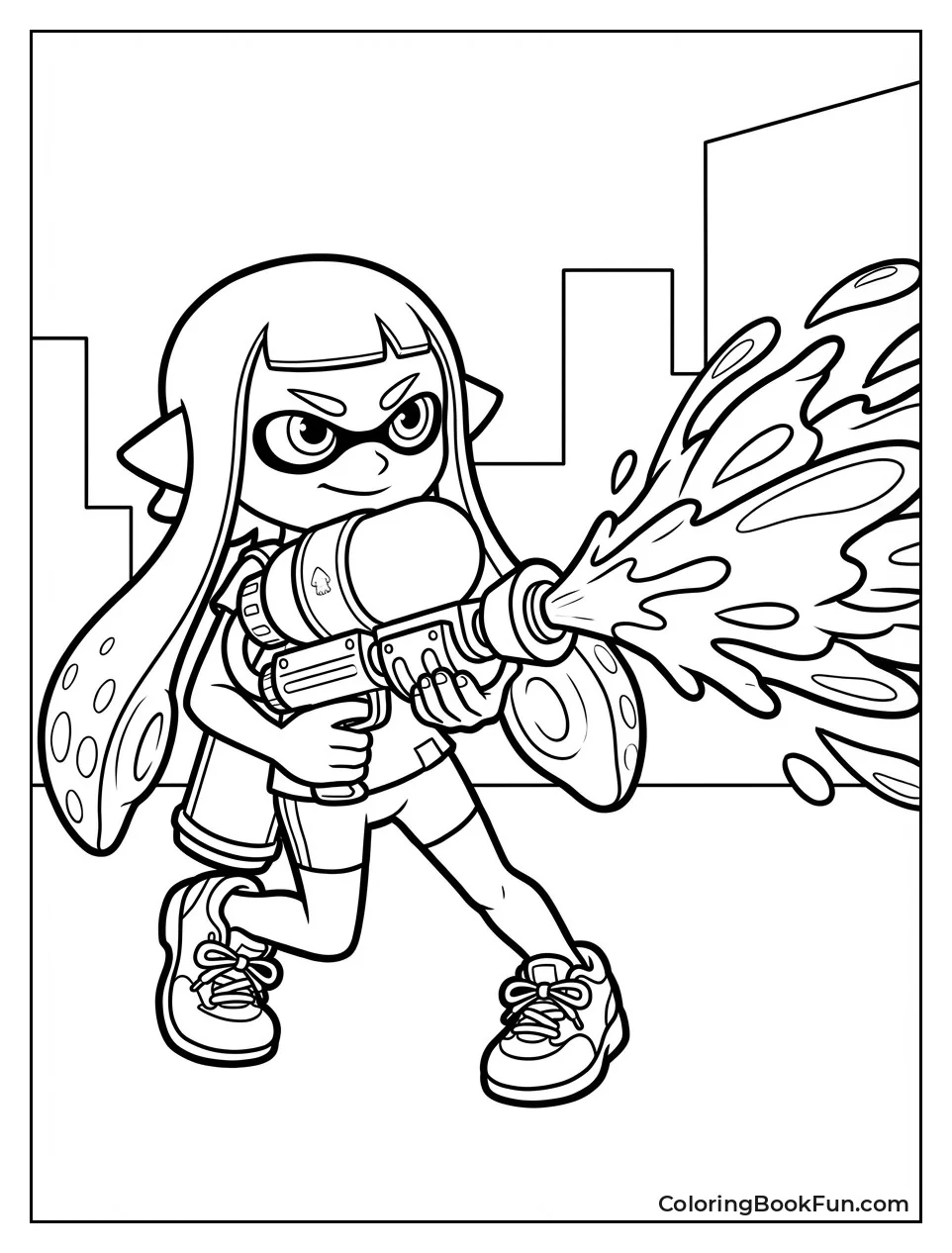 Splattershot Fires Colorful Ink