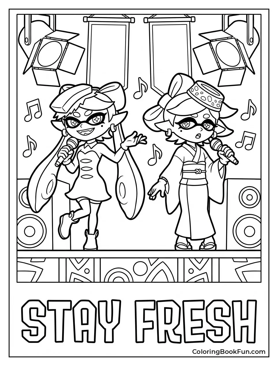 Squid Sisters Sing Together