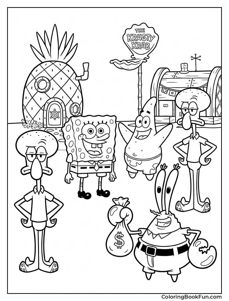 Fun SpongeBob Characters