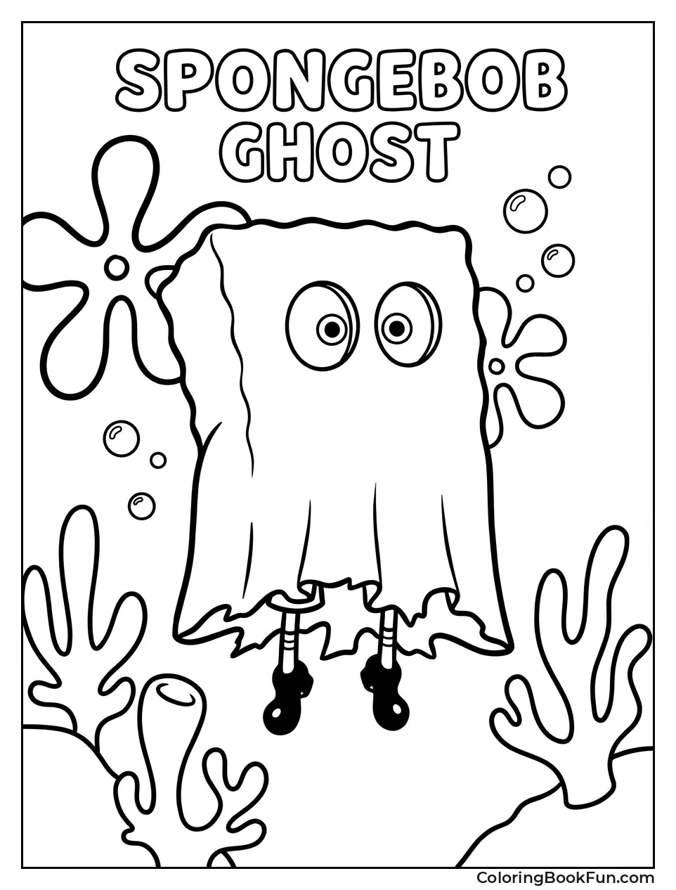 SpongeBob Ghost Costume