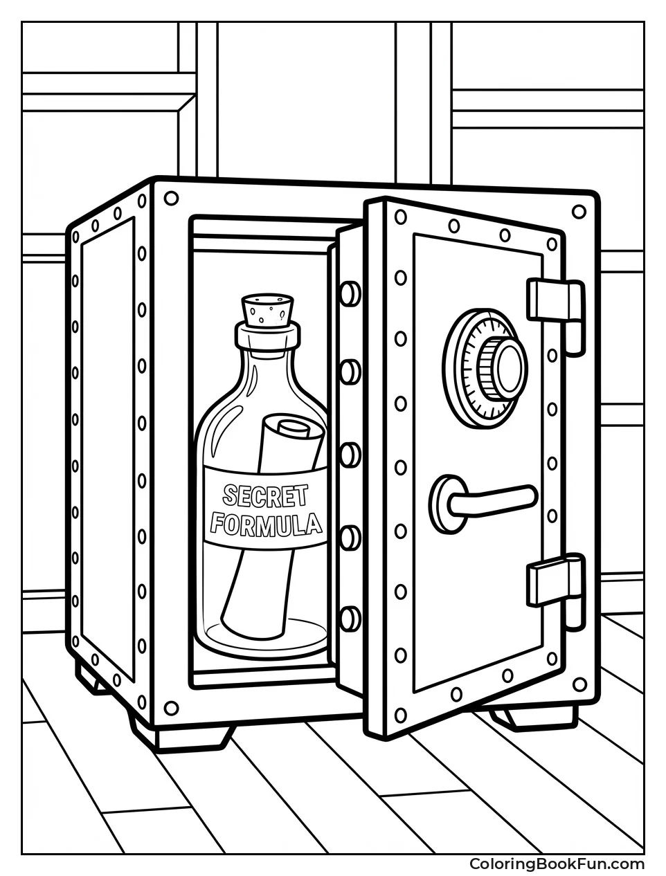 Secret Formula in Safe