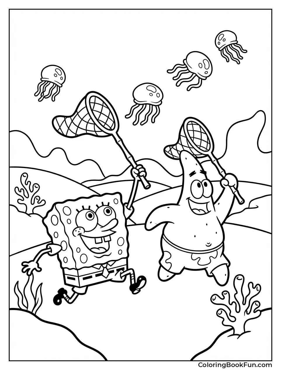 Chasing Jellyfish with Nets