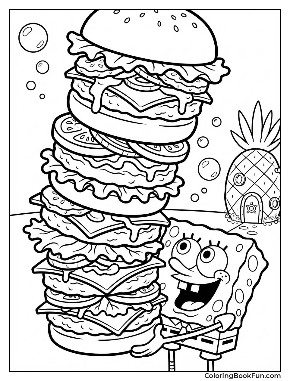 Stacked Krabby Patties
