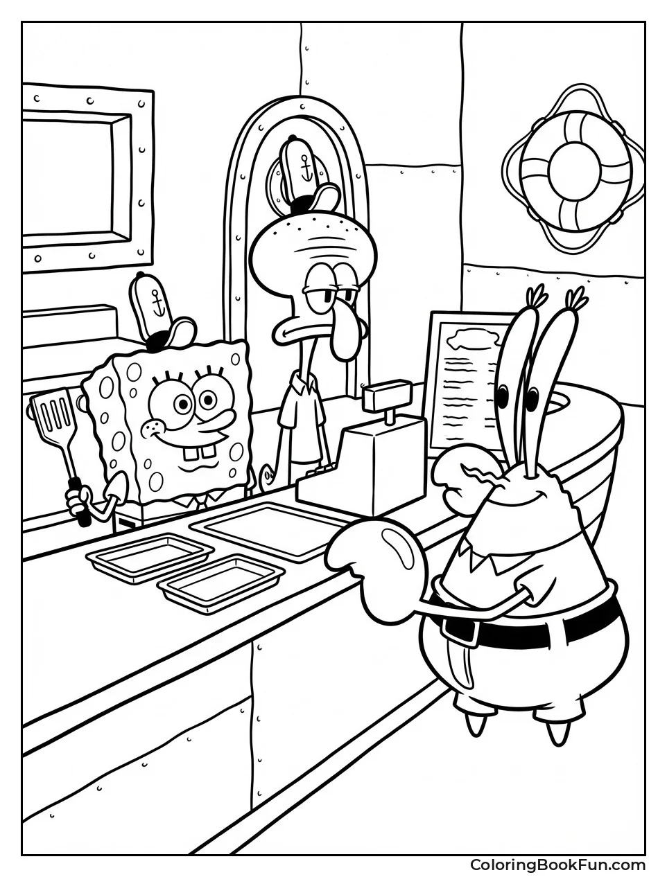 Krusty Krab Crew Works