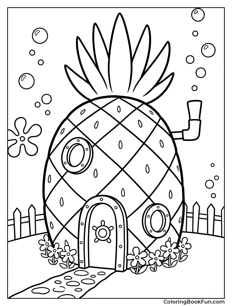 Pineapple House Exterior