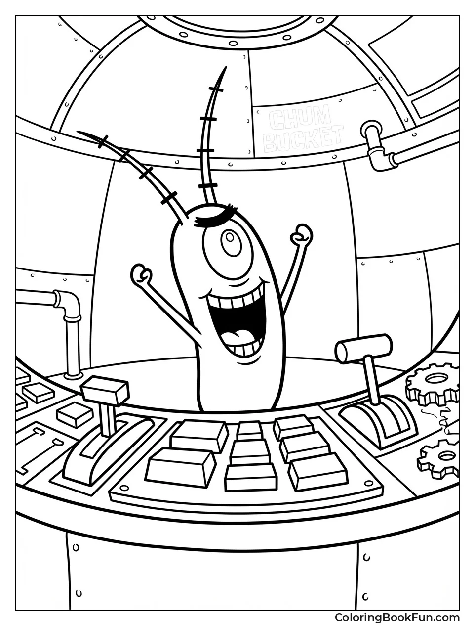 Plankton Laughs at Panel