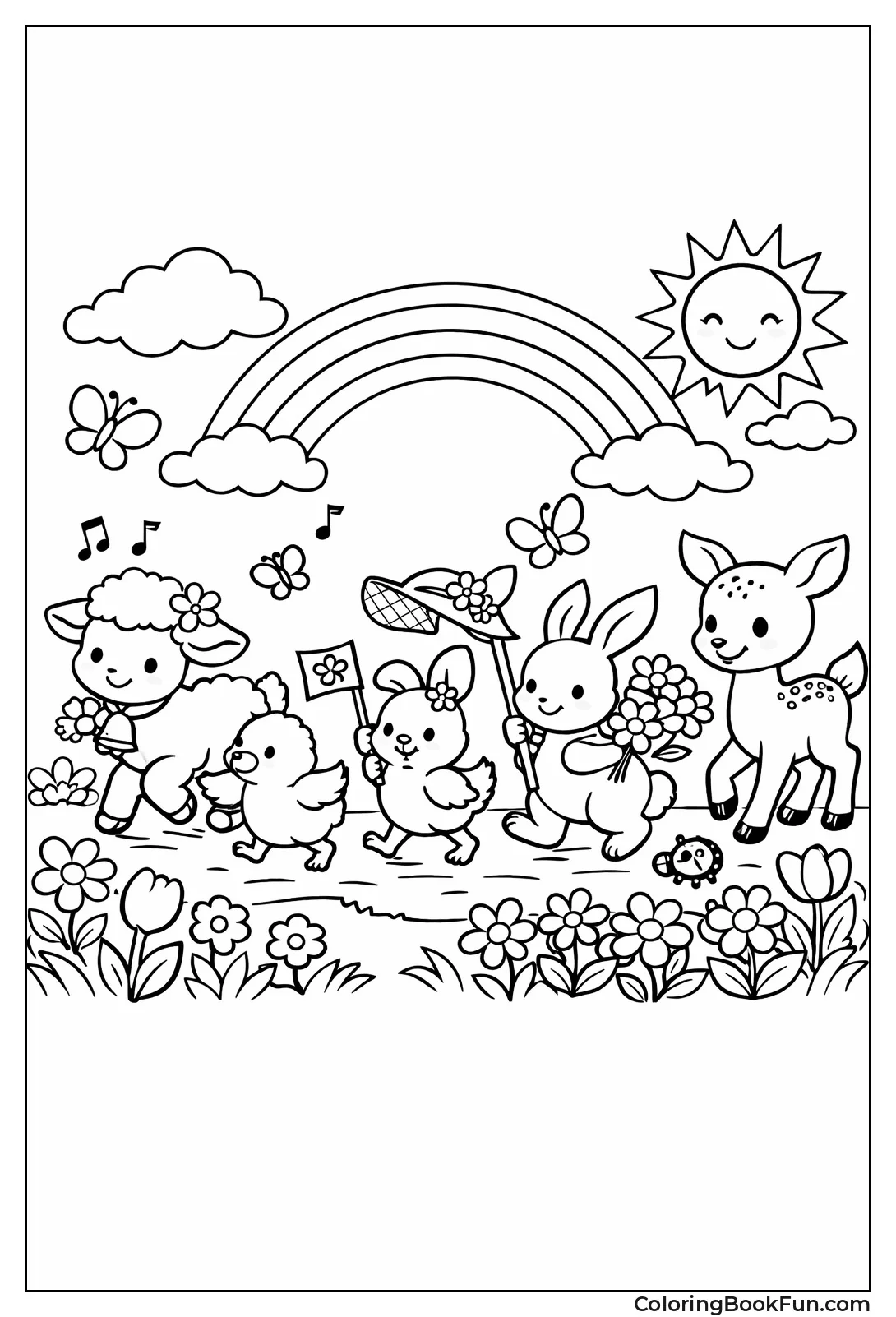 Baby Animals Parade Path