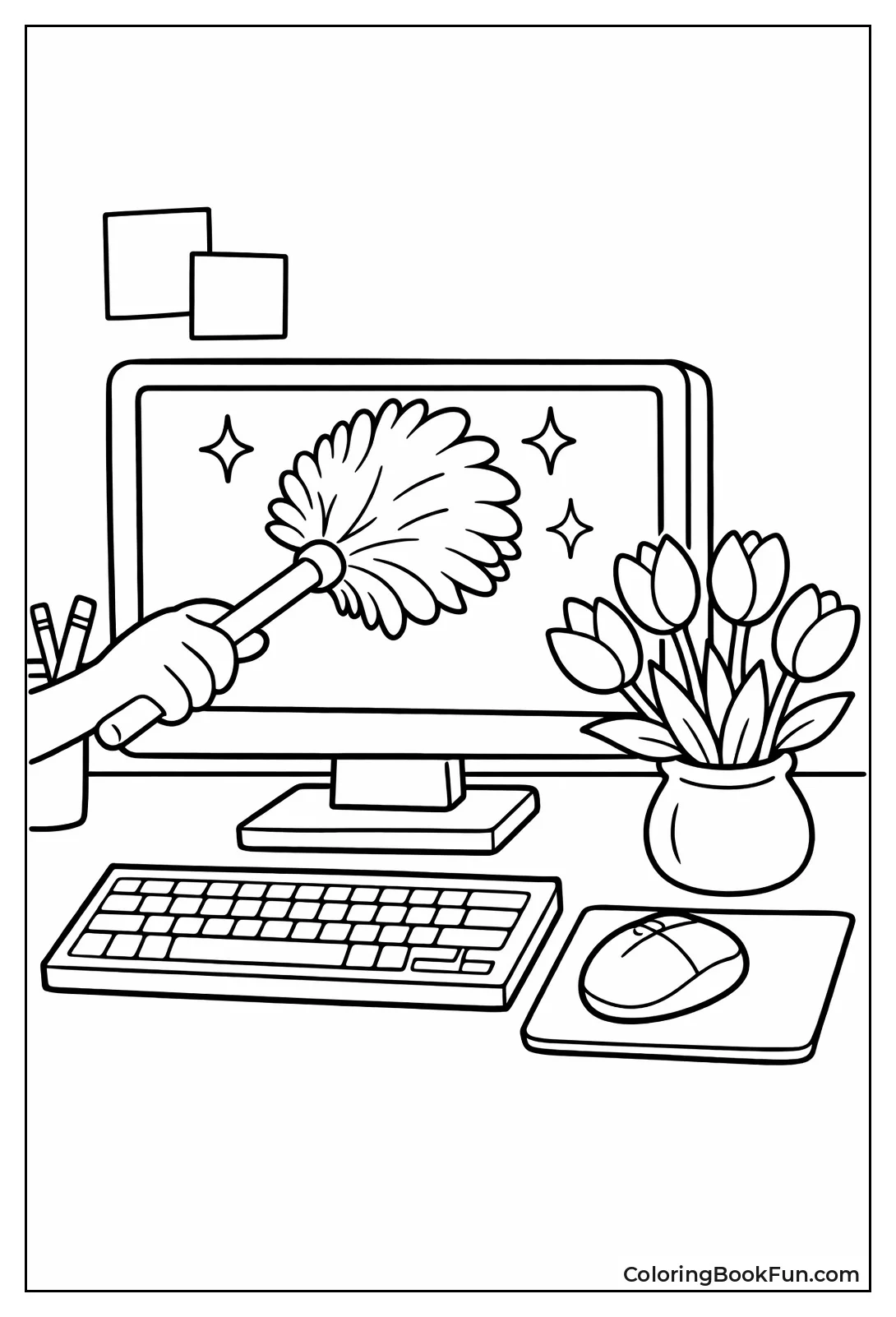 Dusting Clean Computer