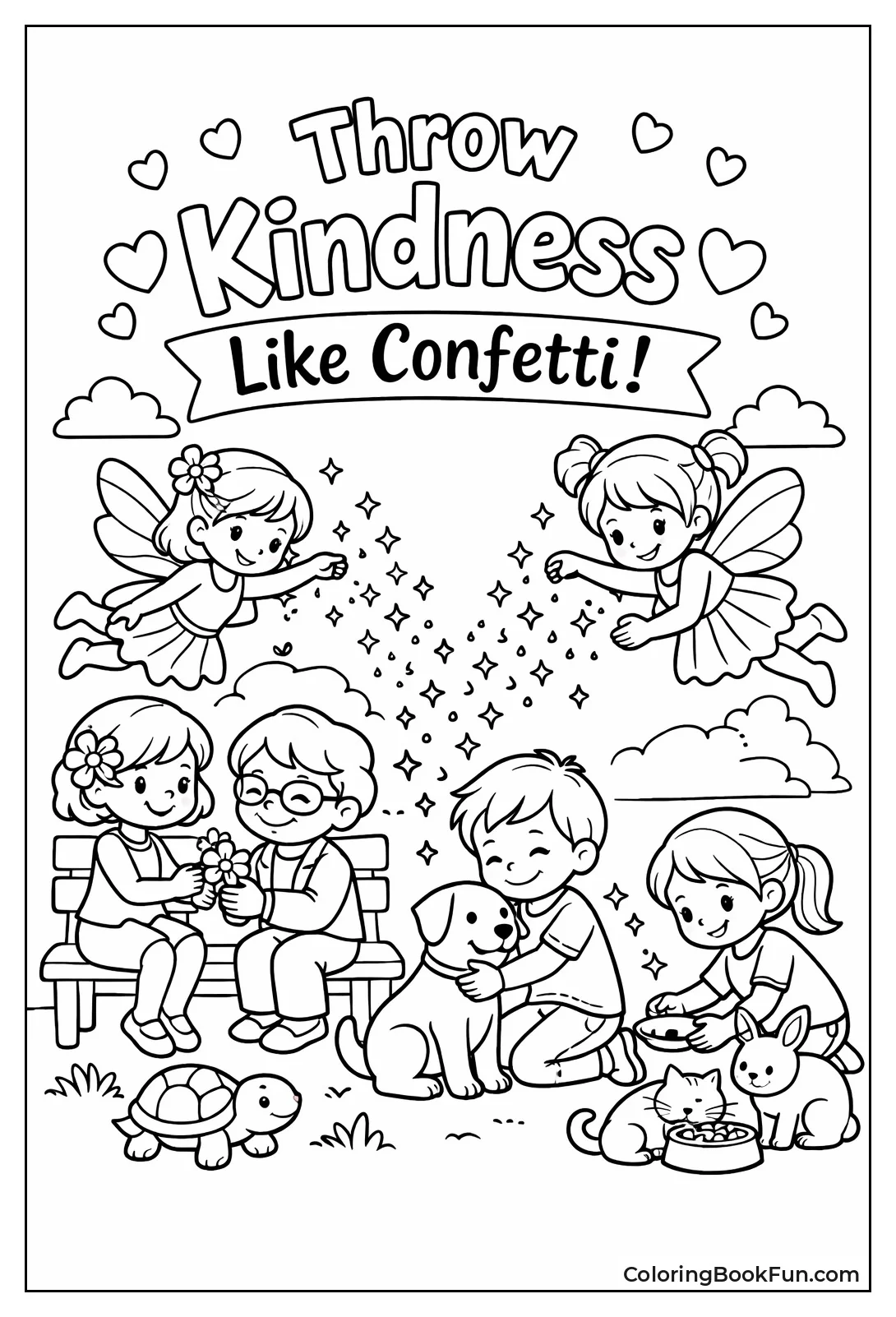Sprinkling Kindness Scene