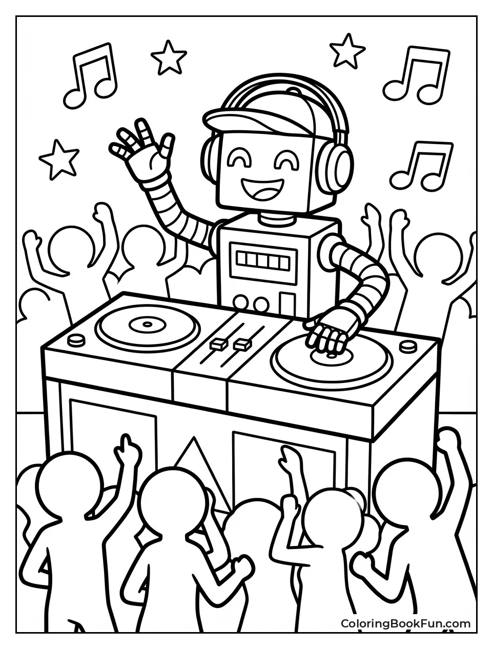 Fun Bot DJs Party