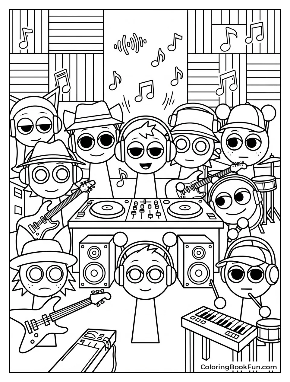 Sprunkis Jam Music Session