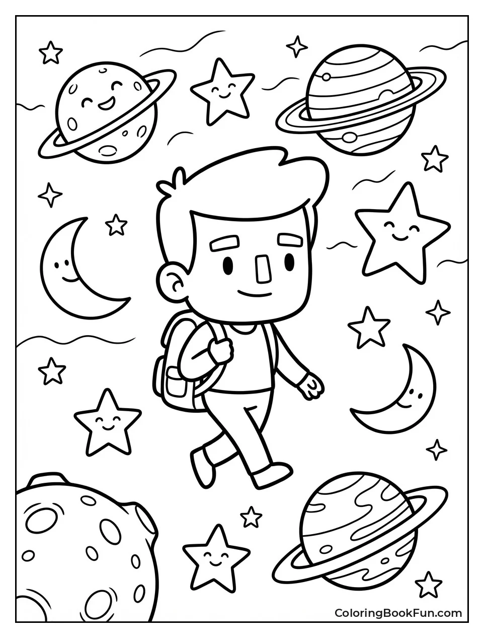 Simon Walks through Stars