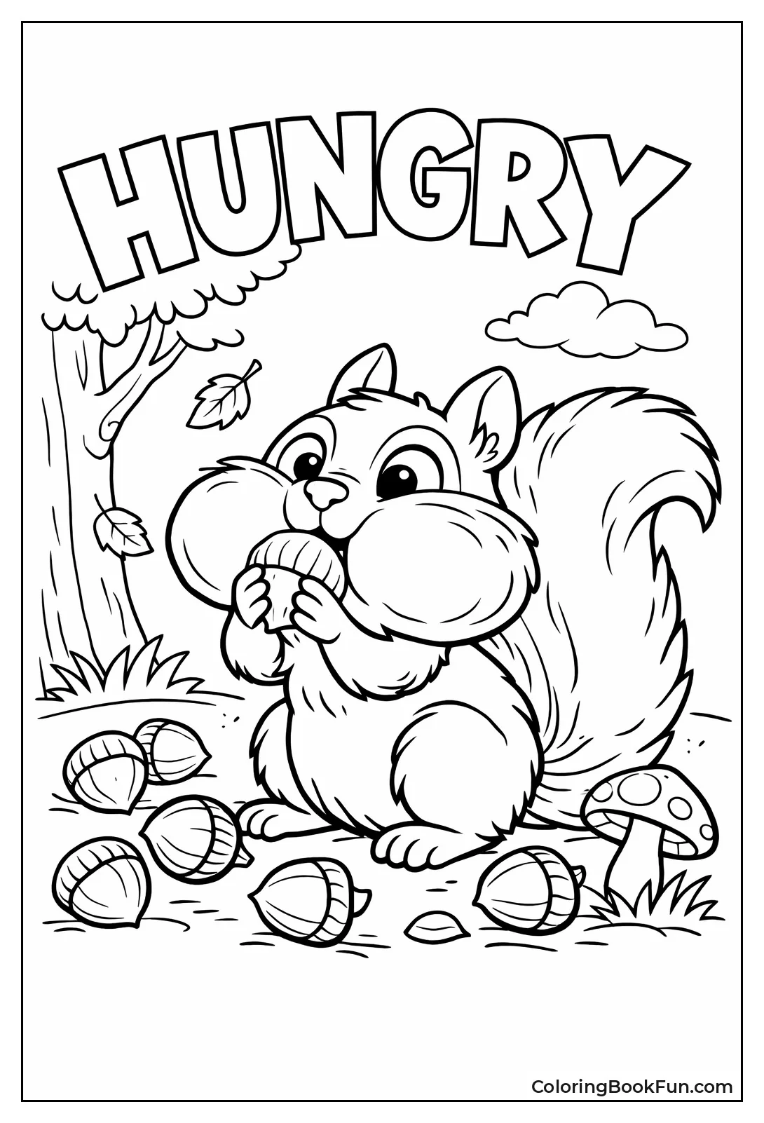 Squirrel with Stuffed Cheeks