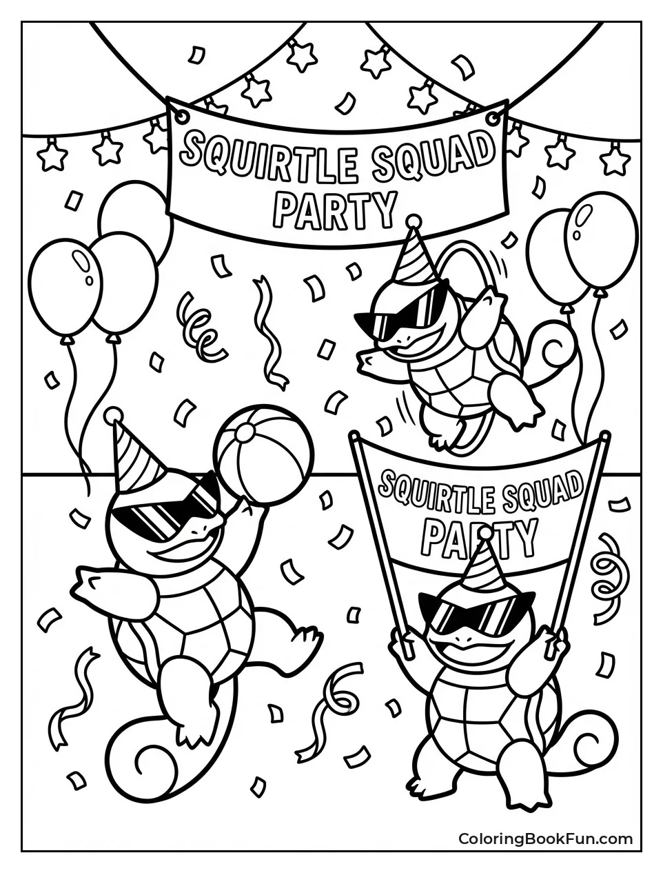 Squad Performs Party Tricks