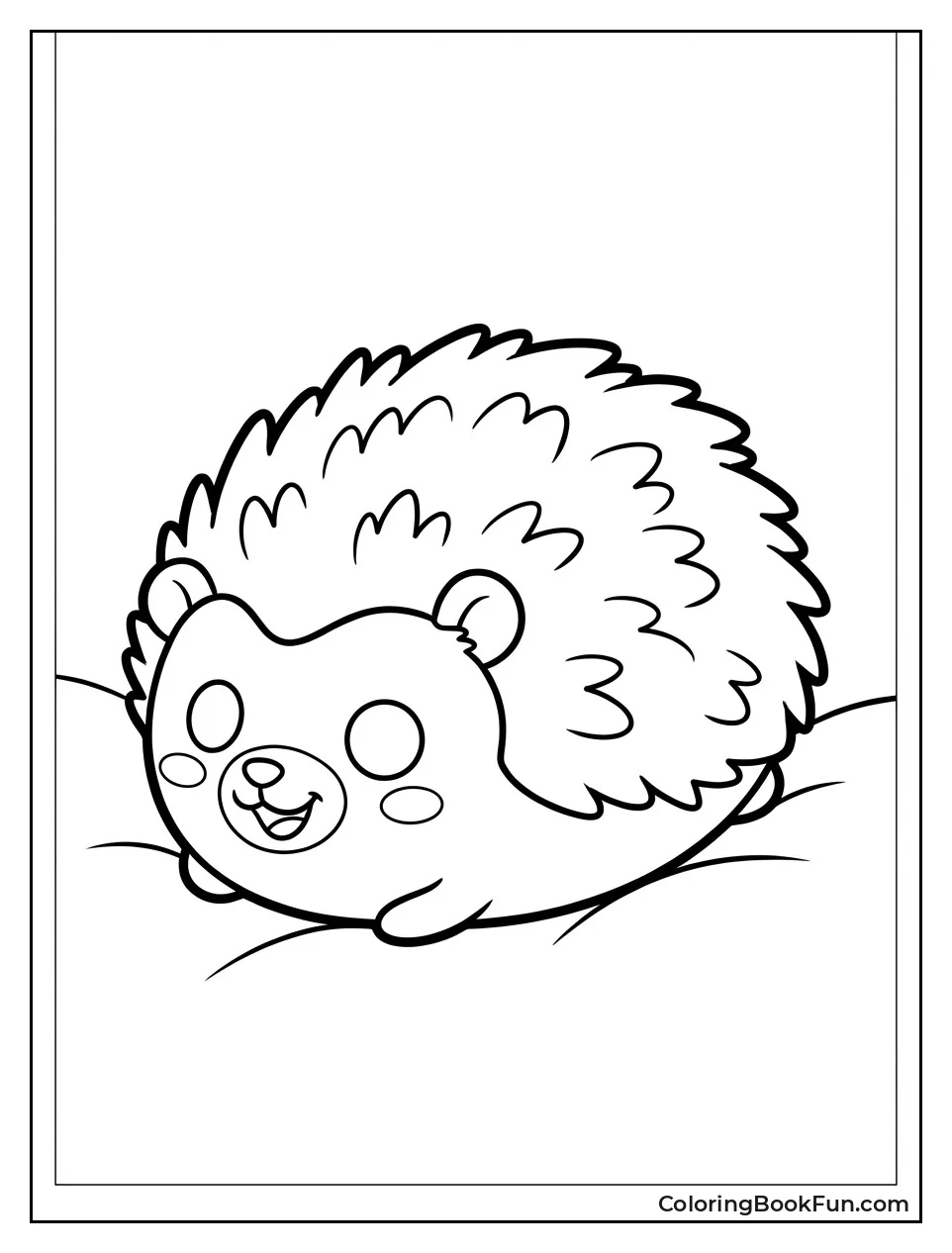 Hans Hedgehog Curled Cuddle