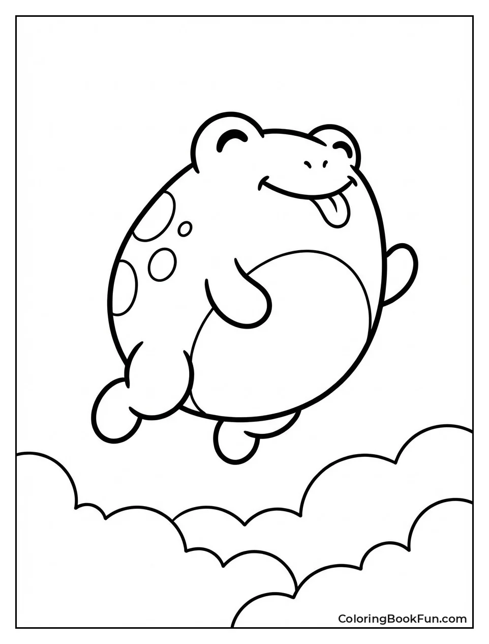 Wendy Frog Leaping High