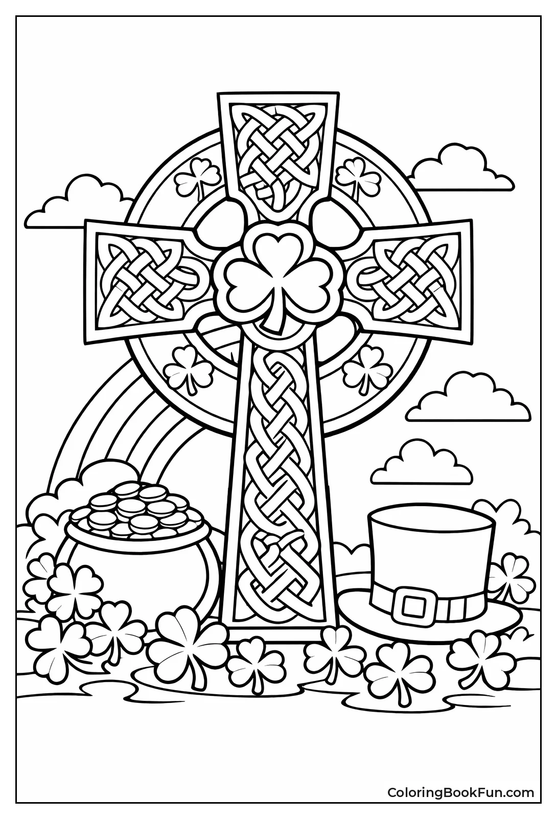 Ornate Celtic Cross